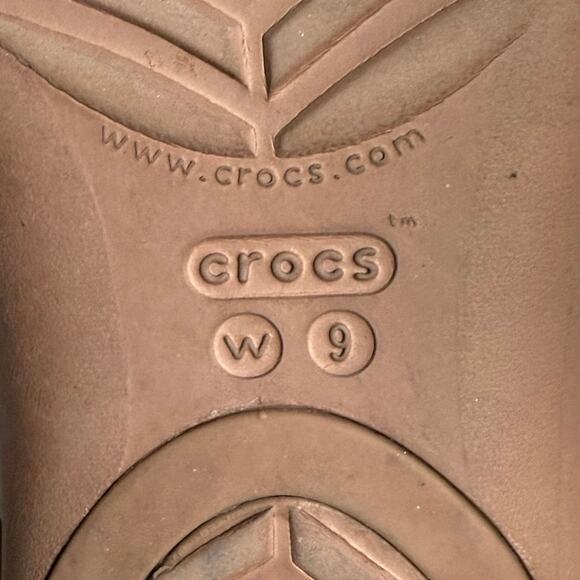 Crocs Serena Embellished Women Slip On Sandals- SZ 9 - Picture 10 of 10